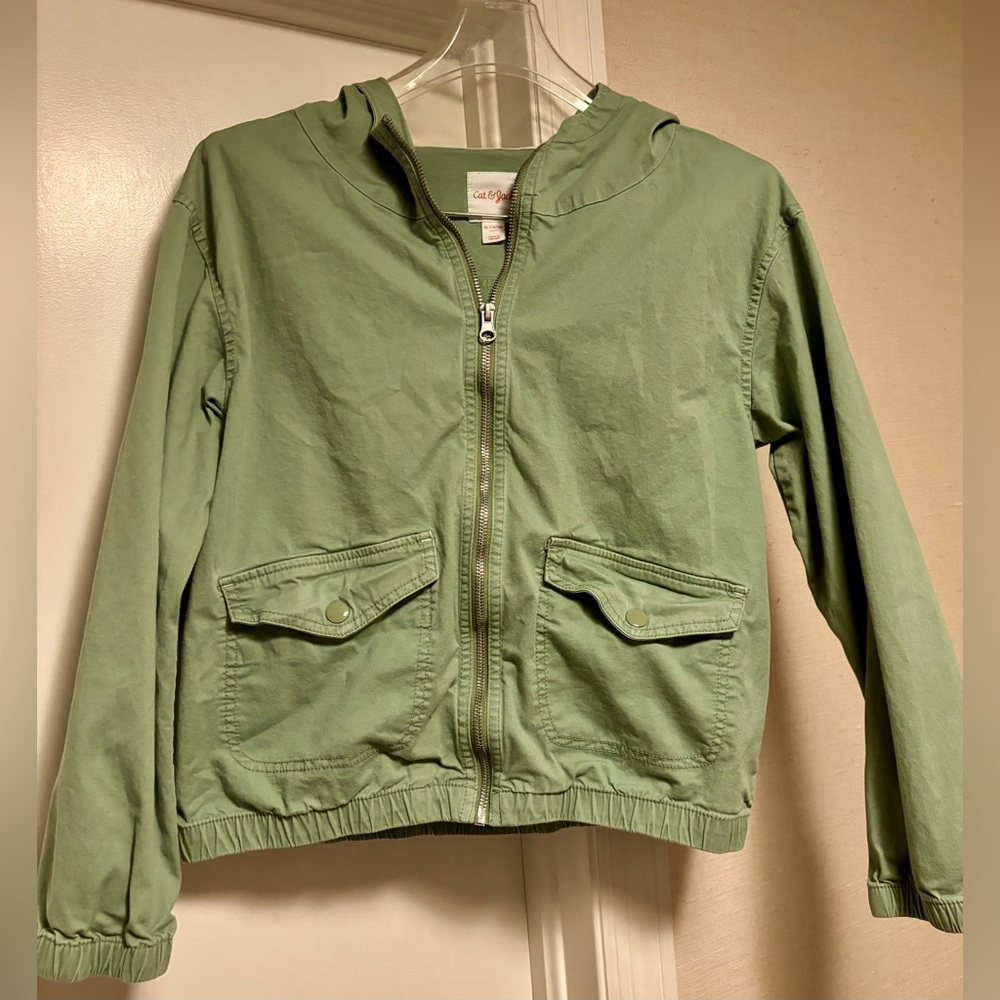 Cat & Jack light weight girls jacket sz xl